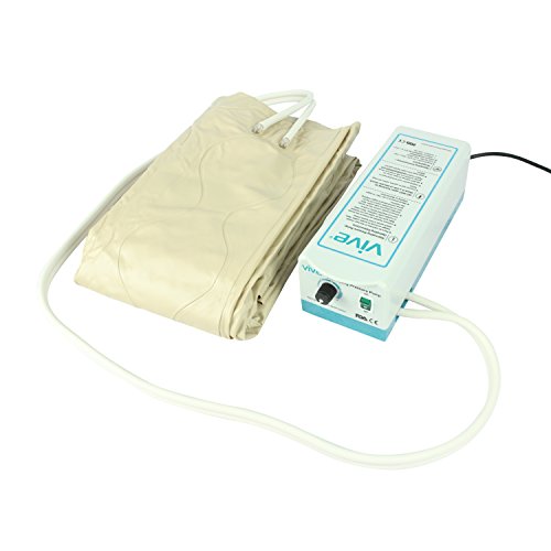 Alternating Pressure Mattress by Vive Includes Electric Pump & Mattress Pad Best Inflatable