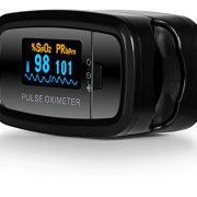 AccuMed-CMS-50D1-Pulse-Oximeter-Finger-Pulse-Blood-Oxygen-SpO2-Monitor-w-Carrying-case-Landyard-Battery-FDA-CE-Approved-Black-0-3