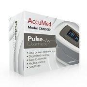 AccuMed-CMS-50D1-Pulse-Oximeter-Finger-Pulse-Blood-Oxygen-SpO2-Monitor-w-Carrying-case-Landyard-Battery-FDA-CE-Approved-Black-0-4