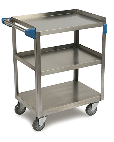 Carlisle-Commercial-Stainless-Steel-Utility-Service-Cart-0 Carlisle-Commercial-Stainless-Steel-Utility-Service-Cart-0