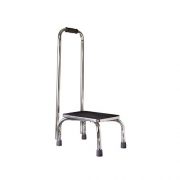 Duro-Med-Step-Stool-with-Handle-Silver-and-Black-0-0