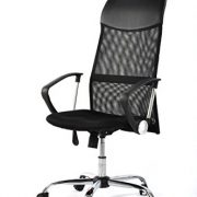 GreenForest-Office-Chair-with-Mesh-Support-High-Back-Task-Chair-with-Arms-and-Wheels-Tilting-Function-Mesh-Fabric-Seat-Adjustable-Swivel-Home-Computer-Desk-Chair-Black-0-0