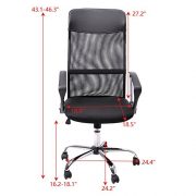 GreenForest-Office-Chair-with-Mesh-Support-High-Back-Task-Chair-with-Arms-and-Wheels-Tilting-Function-Mesh-Fabric-Seat-Adjustable-Swivel-Home-Computer-Desk-Chair-Black-0-5