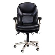 Serta-Back-in-Motion-Health-Wellness-Eco-friendly-Bonded-Leather-Mid-Back-Office-Chair-Smooth-Black-0-5