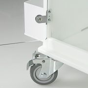 TrippNT-51352-PolyethyleneABS-Locking-Core-DX-Multi-Tasking-Medical-Cart-with-Clear-PETG-Hinged-Door-23-Width-x-35-Height-x-19-Depth-White-0-6